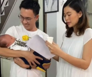 Mâu Thủy công khai dung mạo ông xã: Chăm con còn khéo hơn cả mẹ bỉm, xứng đáng chồng người ta