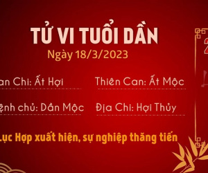 Tử vi Thứ 7 ngày 18/03/2023 của 12 con giáp: Dần đề phòng thị phi, Ngọ đón tài lộc