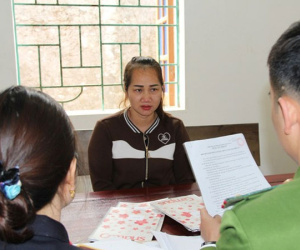 'Nữ quái' cầm đầu đường dây cho các tiểu thương vay nặng lãi