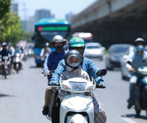 Miền Bắc, miền Trung tăng nhiệt mạnh