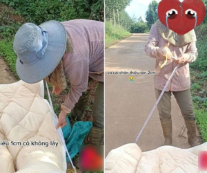 Shipper 'méo mặt' vì giao chăn mà 'thượng đế' lôi thước dây ra đo, tuyên bố thiếu 1cm là trả lại