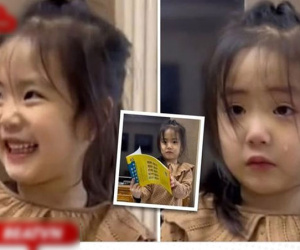 Mở 'món quà bất ngờ' từ bố, bé gái háo hức rồi bật khóc nức nở