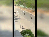 Clip: Lực lượng chức năng dùng xe tải, ống cống vây bắt quái xế đua xe