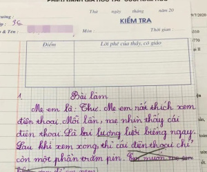 Quan sát bố mẹ hằng ngày, bé gái lớp 3 thật thà kể hết tật xấu vào bài văn khiến dân tình cười ngất