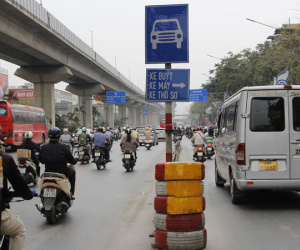 Cảnh nghịch lý trên đường Nguyễn Trãi sau 7 tháng thí điểm phân làn