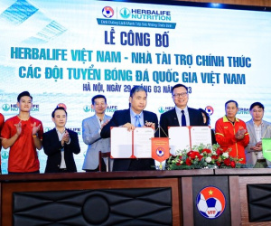 Công bố nhà tài trợ chính thức các đội tuyển bóng đá quốc gia Việt Nam