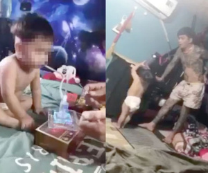 Bàn giao bé trai 3 tuổi nghi bị ép dùng ma túy đá cho gia đình