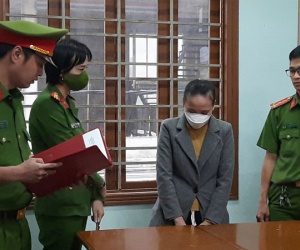 Bắt nữ phó giám đốc phòng giao dịch ngân hàng ở Quảng Trị