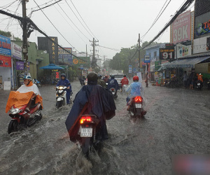 TP.HCM xuất hiện 'mưa vàng' giải nhiệt sau chuỗi ngày nắng nóng