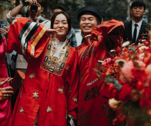 Ảnh ăn hỏi ngọt ngào, lém lỉnh của quán quân Rap Việt mùa 2
