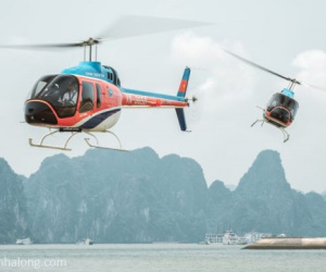Tour du lịch trực thăng ở Hạ Long được bảo hiểm lên đến 30 triệu USD/vụ