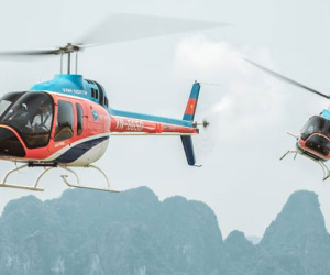 Cục Hàng không: Trực thăng Bell 505 rơi ở vịnh Hạ Long là tai nạn mức A
