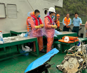 Hộp đen trực thăng rơi trên vịnh Hạ Long chứa thông tin gì?