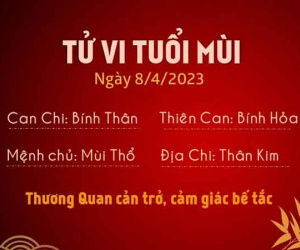 Tử vi thứ 7 ngày 08/04/2023 của 12 con giáp: Dậu dư dả, Mùi bế tắc