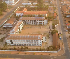 Lắp máy lạnh tại trường học gần sân bay Long Thành để ngăn bụi