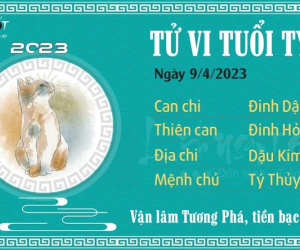 Tử vi Chủ Nhật ngày 9/04/2023 của 12 con giáp: Tý gặp rắc rối, Dậu đón tài lộc