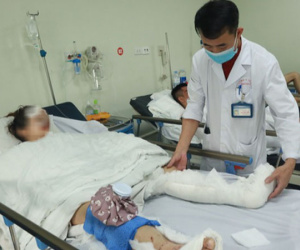 Vụ tai nạn xe 'điên' tông xe máy: Diễn biến sức khoẻ 2 nạn nhân nặng nhất