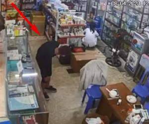 Đi ăn trộm nhưng bị phát hiện, thanh niên có màn 'ứng biến' khiến nhân viên càng thêm nghi ngờ