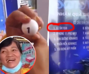 Clip: Dân mạng cười 'té ghế' với nhân viên thẩm mỹ viện cãi số 1 thành số 7 với bác gái bốc thăm trúng thưởng