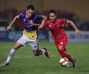 Hà Nội FC thắng đậm Hải Phòng, lấy lại ngôi đầu V-League 2023