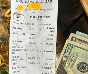 Vụ 'chặt chém' 3 du khách Trung Quốc: Nhà hàng hải sản bị phạt hơn 20 triệu đồng