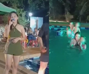 Xót xa những dòng trạng thái cuối cùng của nữ ca sĩ Thái Lan qua đời do rơi xuống bể bơi sâu 2m