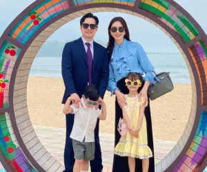 Khoe khung ảnh gia đình cực phẩm, Đặng Thu Thảo gây sốt vì nhan sắc mặn mà