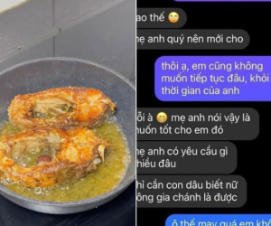 Ra mắt nhà bạn trai được mai mối lần đầu, cô gái sốc lên sốc xuống khi được mẹ chồng tương lai soi từ rán cá nhiều dầu đến rửa bát lắm bọt
