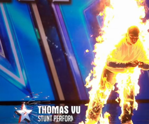 Britain's Got Talent bị chỉ trích vì thí sinh vừa tự thiêu vừa giải rubik