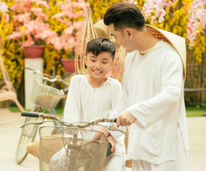Xúc động lá thư của con riêng bà xã gửi đến Ưng Hoàng Phúc: 'Con cảm thấy may mắn vì ba đã đến trong cuộc đời con'