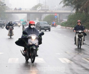 Miền Bắc mưa phùn, sương mù trước khi đón nắng nóng