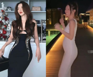 Lucie Nguyễn lộ bụng bầu vượt mặt mà body vẫn chuẩn
