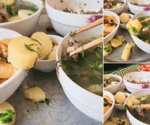 Hì hục nấu được mâm cơm đầy đặn thì bị chồng ngồi chê bôi, gẩy cả đồ ăn ra ngoài, hội chị em nóng mắt: 'Phải chồng tao thì đạp ra đường lâu rồi!'