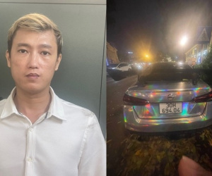 Khởi tố tài xế drift xe, gây náo loạn trước Nhà hát Lớn Hà Nội