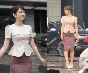 Tiktoker Lê Bống diện váy chật cứng, lộ điểm khác thường trong ống kính team qua đường