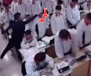 Trung Quốc điều tra giáo viên đánh, tát học sinh thô bạo giữa lớp học