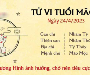 Tử vi thứ 2 ngày 24/04/2023 của 12 con giáp: Tị trúng thưởng, Ngọ vướng thị phi