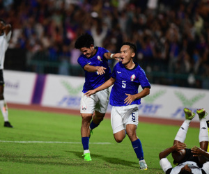 U22 Campuchia thắng '4 sao' trận mở màn SEA Games 32
