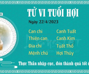 Tử vi Thứ 7 ngày 29/04/2023 của 12 con giáp: Ngọ đón tài lộc, Hợi đối mặt rắc rối