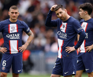 Hakimi bị thẻ đỏ, PSG thua đau Lorient