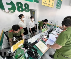 Công an tỉnh Bình Dương kiểm tra 24 điểm kinh doanh của F88