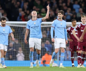 Đại thắng West Ham, Man City đòi lại ngôi đầu từ tay Arsenal