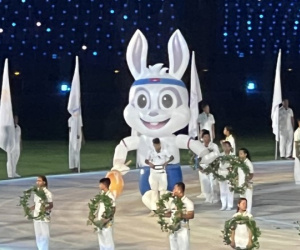 Toàn cảnh SVĐ Morodok Techo trước giờ khai mạc SEA Games 32