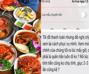 Xôn xao vụ đoàn du khách ăn hải sản rồi rời đi khi chưa trả tiền