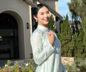 Thực hư loạt ảnh làm rộ tin Hoa hậu Ngọc Hân đang mang bầu