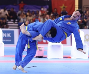 Các võ sỹ quyền Vovinam Việt Nam không hoàn thành chỉ tiêu giành HCV