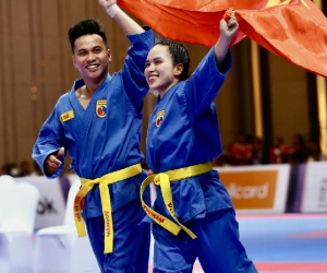 Võ sĩ Việt Nam bị dập xương sườn vẫn giành HCV ở SEA Games 32