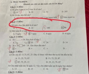 Bài toán lớp 1 tưởng dễ, ngay sau khi vừa chia sẻ, phụ huynh đã nhận tới hàng nghìn lượt bình luận với ý kiến trái chiều
