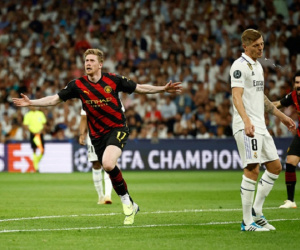 De Buyne tỏa sáng, Man City hòa Real ở lượt đi bán kết Champions League
