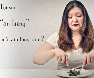 Tại sao ăn ít vẫn mập?
